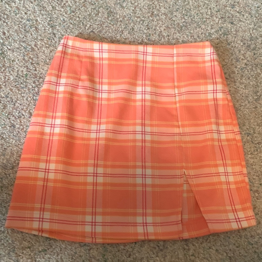 Plaid Skirt